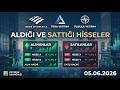 BANK OF AMERİCA - TERA YATIRIM ve PUSULA YATIRIM ALDIĞI VE SATTIĞI HİSSELER 05.06.2026