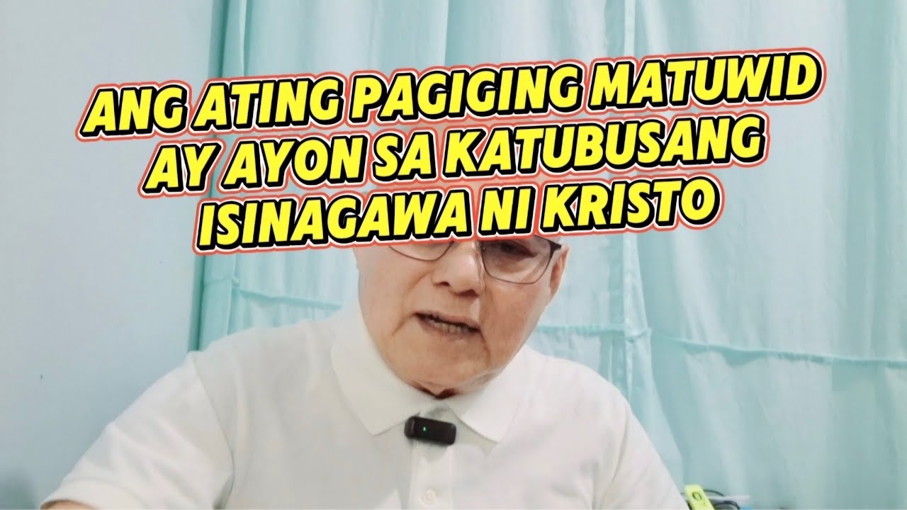 WK2 D1 ANG ATING PAGIGING INARING-MATUWID AY BATAY SA KATUBUSAN NI ...