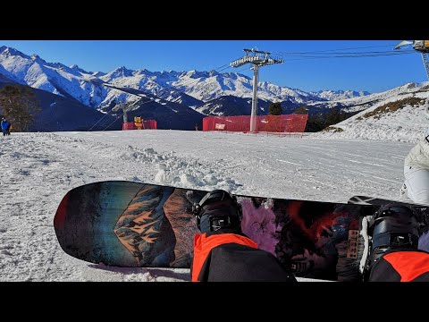 АРХЫЗ 2020! СЕВЕРНЫЙ СКЛОН ЗЕЛЕНАЯ ТРАССА ! ГОРНОЛЫЖНЫЙ КУРОРТ НА КАВКАЗЕ
