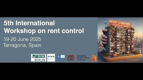 R. Slaymaker, Landlord size and rent control, 5th International Workshop on rent control, TGN, 2025