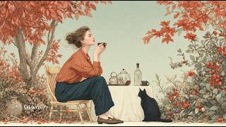 🍁 Tea Time in the Autumn Garden ☕ Cozy Vintage Swing Jazz for a Slow, Relaxing | No Mid-Roll Ads screenshot 1