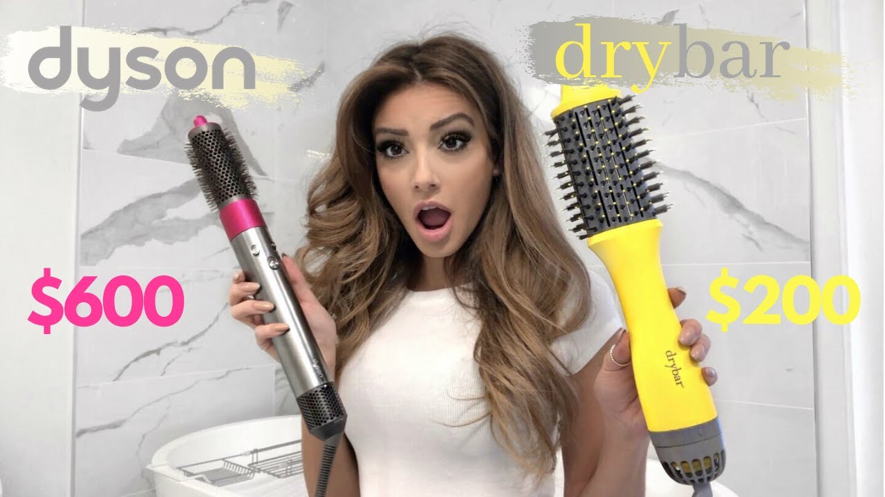 Julia Caban DYSON Airwrap Vs DRYBAR Double Shot Blow Dryer, 55 OFF