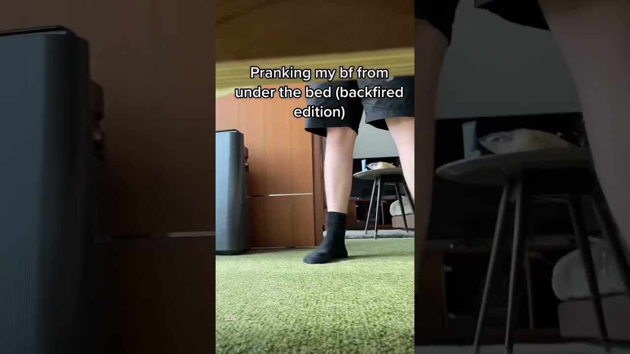 PRANKING MY BF (but it backfired) 