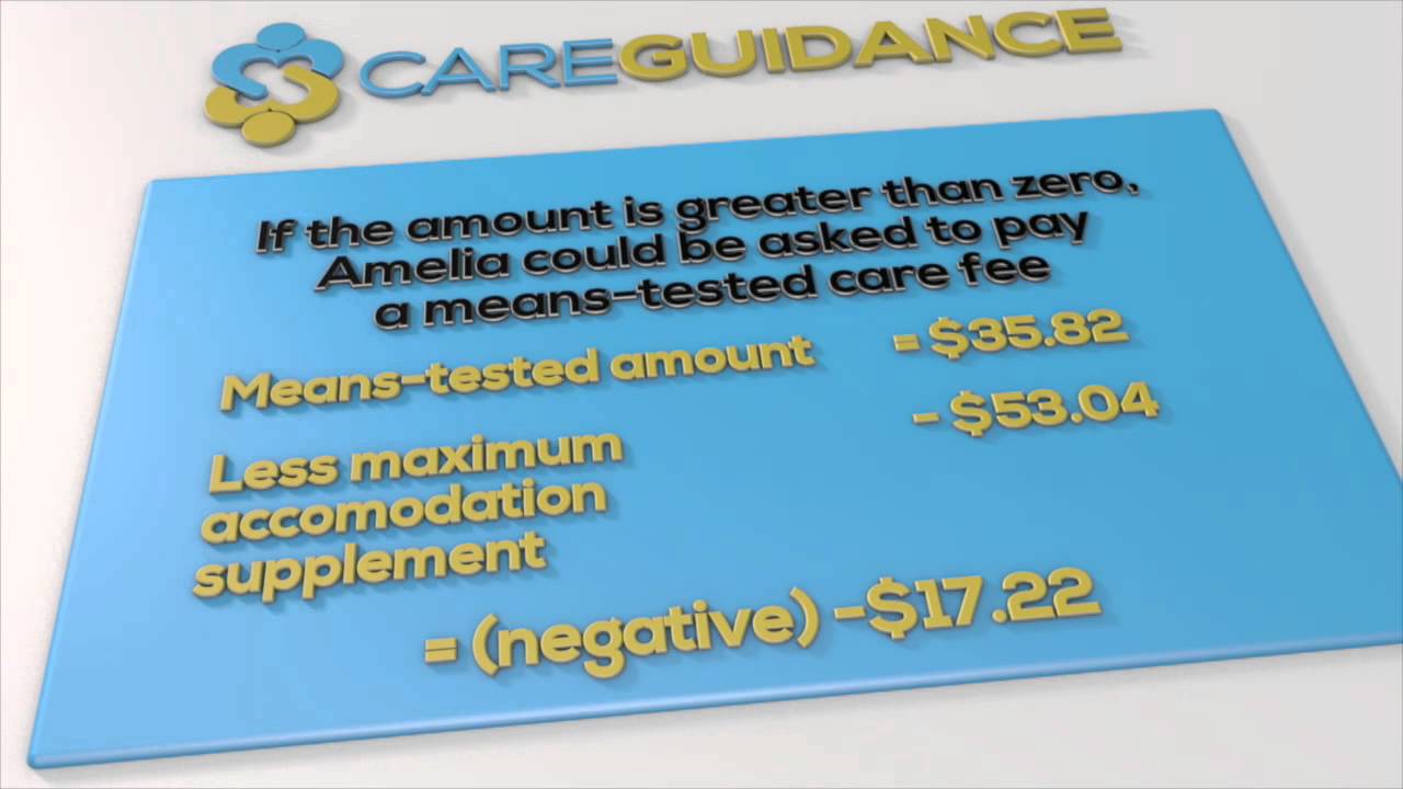 Video 17 Permanent residential care fee estimator YouTube