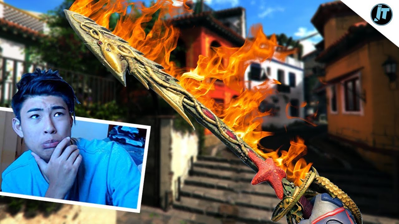 JOGUEI COM UMA ESPADA NO BLACK OPS 4! ( irritante! ) - YouTube