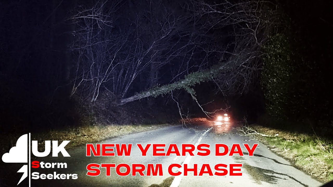 NEW YEARS DAY Weather Chase in North Devon! - 1st Jan 2025