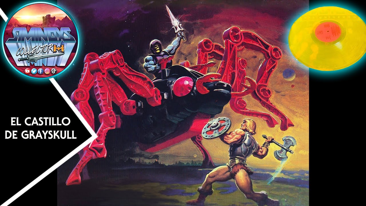 EL CASTILLO DE GRAYSKULL - DISCO MASTERS DEL UNIVERSO HORUS 1987