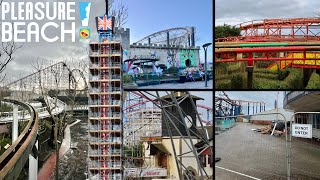Blackpool Pleasure Beach Closed Season Update | February 20th 2025