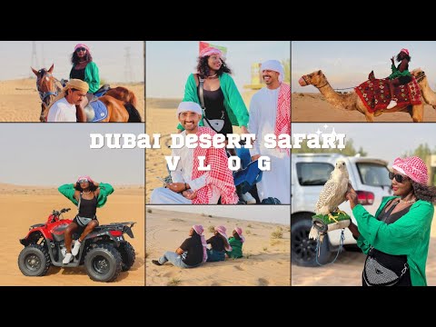 Dubai Desert Safari Vlog 2023 | Grace Cheech