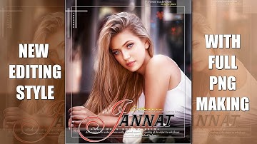 New Editing Trend with full PNG Making Tutorial || Ali Raza Editxx