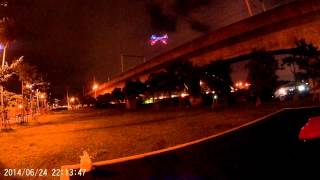 Align M424 夜間戶外試飛 - SJ4000 錄影