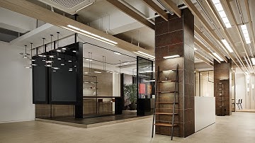 LG Display OLED light Showroom