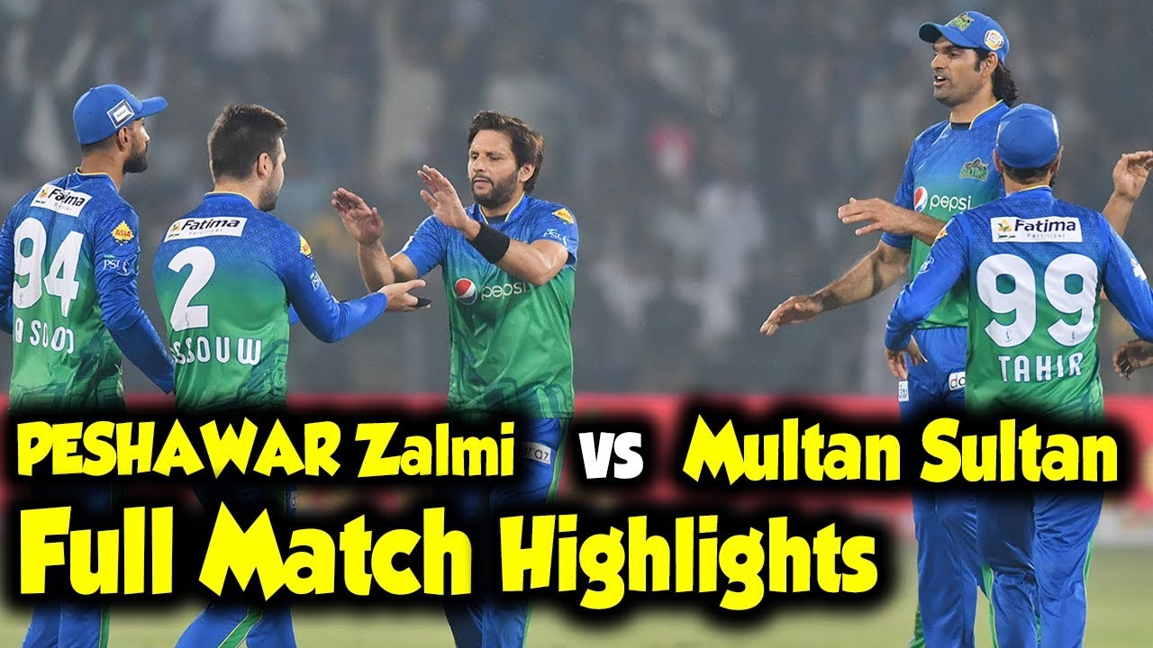 Peshawar Zalmi vs Multan Sultan Full Match Highlights 26 Feb 2020 HBL PSL YouTube Peshawar Zalmi vs Multan Sultan Full Match Highlights 26 Feb 2020 HBL PSL YouTube