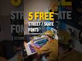 Graphic designer? Save this list of 5 FREE sweet streetwear/skate fonts for your design project 🛹