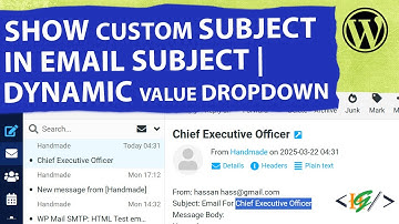 How to Display Custom Email Subject Based on Dropdown Value in Contact Form 7 | Show Dynamic Text