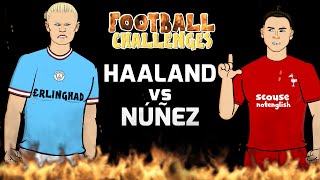 🔥Haaland vs Nunez🔥 Football Challenges! (Erling vs Darwin)