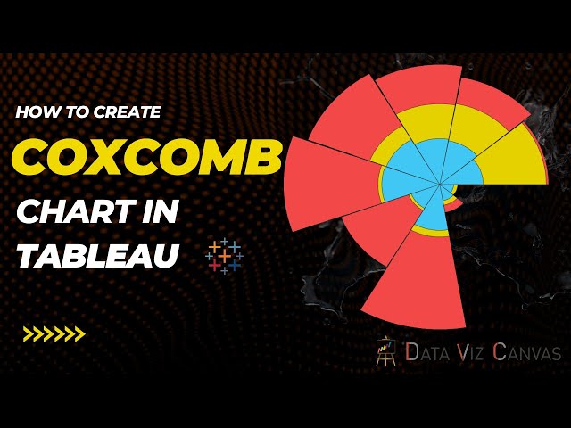 Coxcomb Chart in Tableau: How to Create and Use it