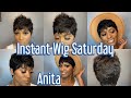 #4 INSTANT WIG SATURDAY - AUNTIE "ANITA" CAME TO SLAY - SENSATIONNEL INSTANT FASHION WIG