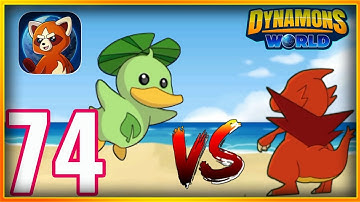 QUACKO Vs KRIMSON at Costa Guetta | Dynamons World - Gameplay Walkthrough – Part 74 (iOS, Android).