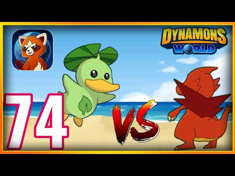 QUACKO Vs KRIMSON at Costa Guetta | Dynamons World - Gameplay Walkthrough – Part 74 (iOS, Android).