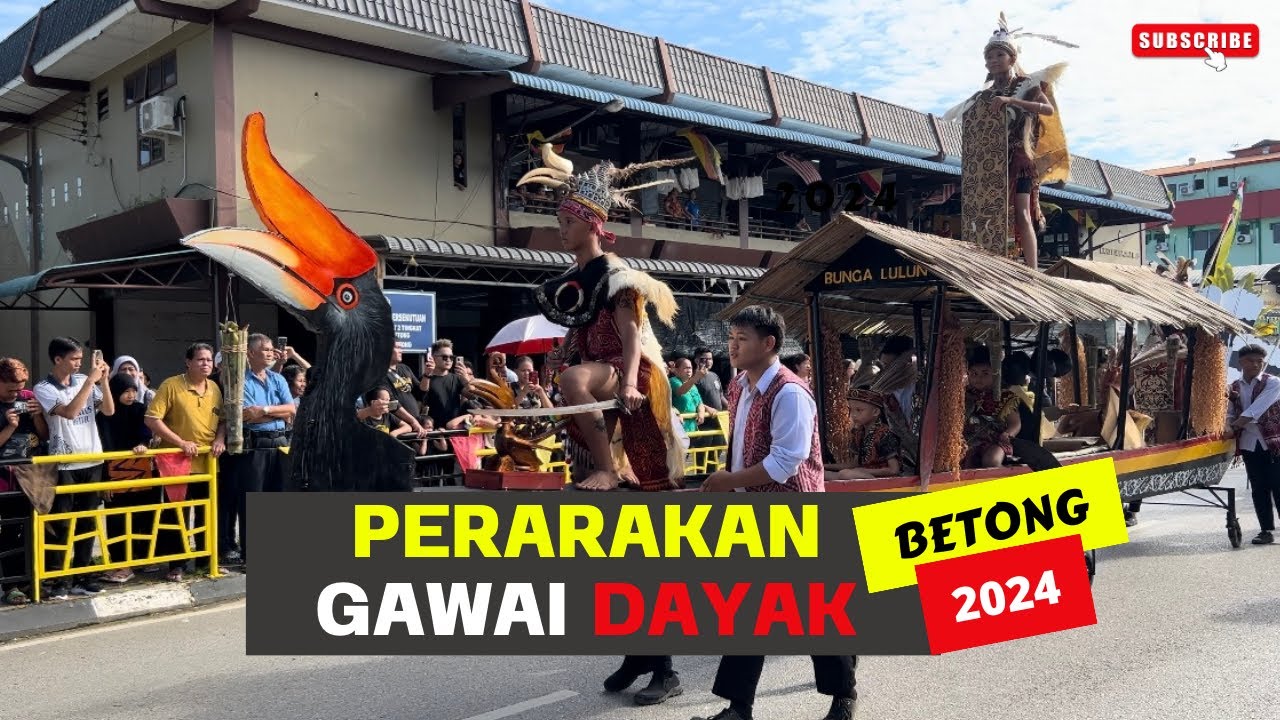 🔴 [ FULL ] PERARAKAN GAWAI DAYAK PERINGKAT BAHAGIAN BETONG 2024