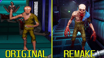 System Shock Remake vs Original RTX 4080 Graphics Comparison