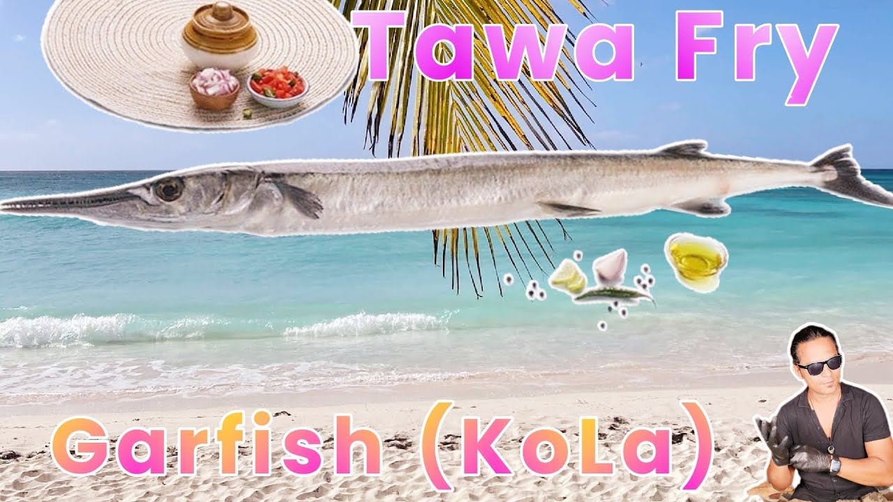 Garfish (Kola) Tawa Fry 🐟😍👌🏻|ಗರ್ ಮೀನು ಕೋಲಾ ತಾವ ಫ್ರೈ |गरफिश कोला 