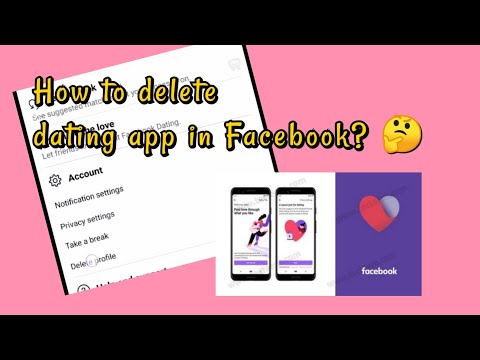 How to delete dating app in Facebook?|Tutorial