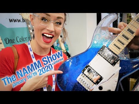 Insane Liquid Guitars Bryan Guitars Winter NAMM 2020
