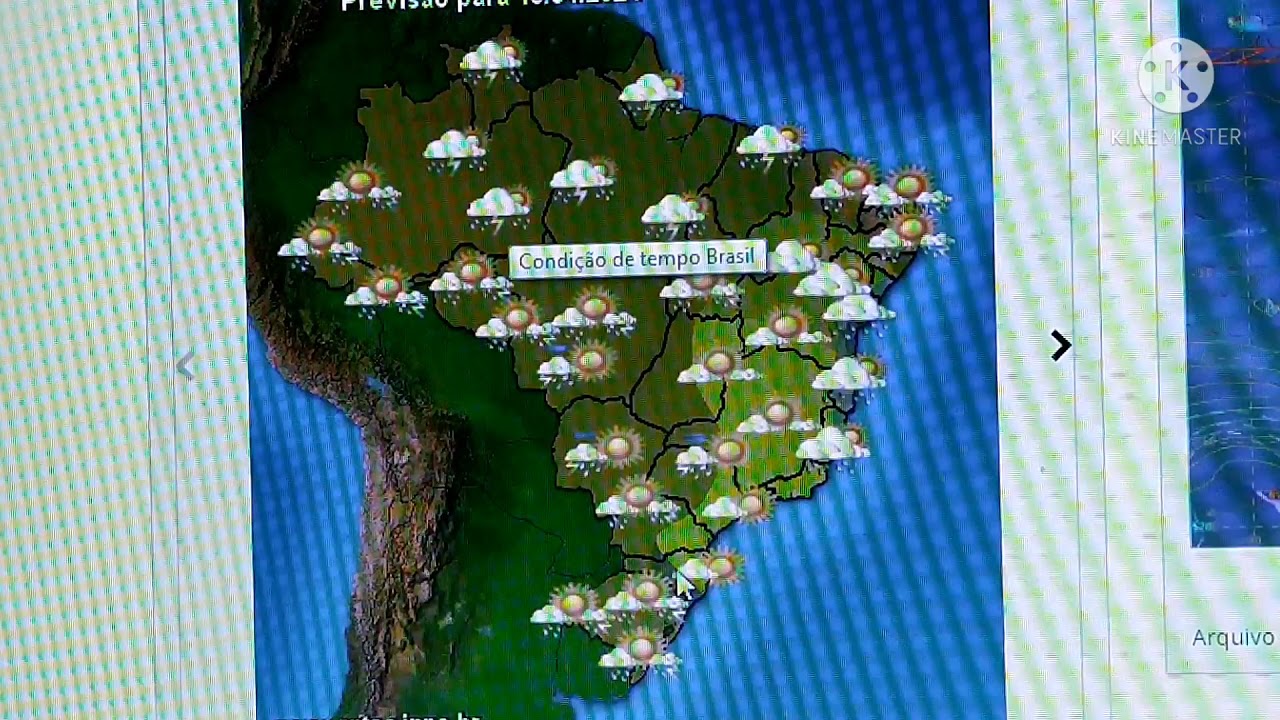 Previsão do tempo para o dia 16 | 04 | 2021