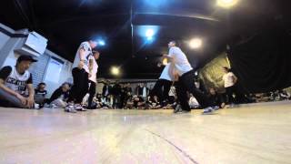 20141019 4 real Vol.6 Freestyle 2 on 2 Best 16 佩玹 ＆麵麵 vs 淇淇 ＆ 鯊魚