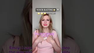 PART3 POV: you MUST be rated above 2.5 Star...OR ELSE... #pov #perfect #society