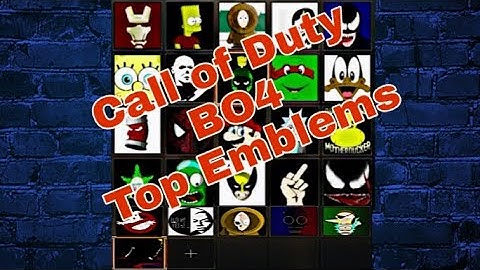 Call of Duty Black Ops 4 COD BO4 Emblem Tutorial