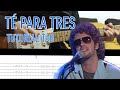 Soda Stereo - Té para tres TUTORIAL SOLO TABS (MTV Unplugged)