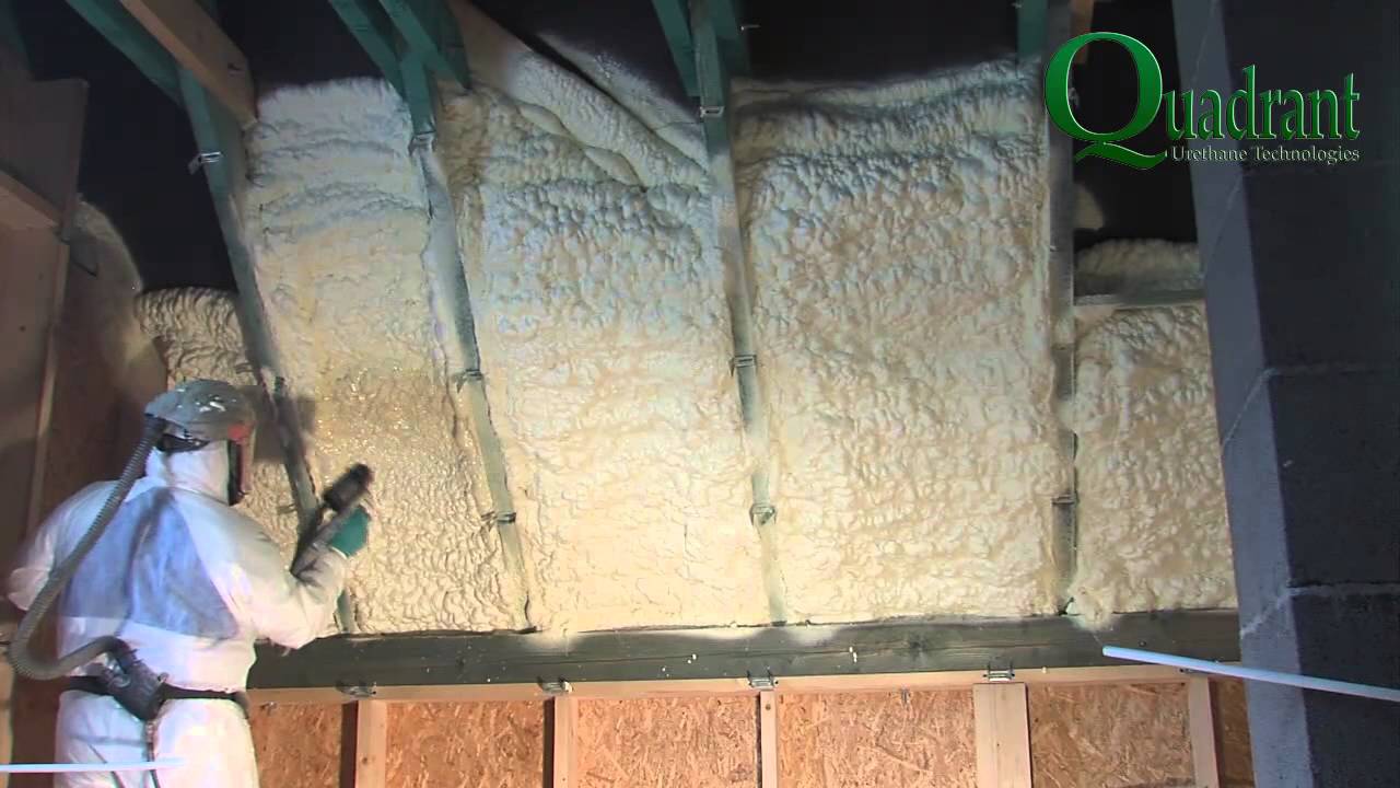 Izolacja pianką QuadFoam500 quadrantal angles