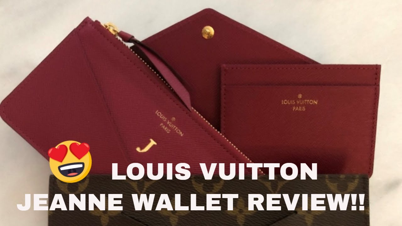 Louis Vuitton Monogram Jeanne Wallet