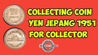 UANG KOIN KUNO YEN 1951 BUAT PARA NUMISMATIK || KOIN LOGAM