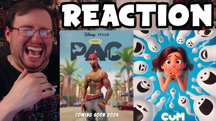 Reacting to Gor's Cursed AI Disney Pixar Movie Posters