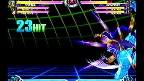 MvC2: Storm Triple Infinite Variation combo