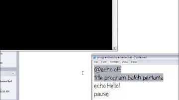 [Indonesia] Programming Batch Tutorial 1 - Perintah Sederhana