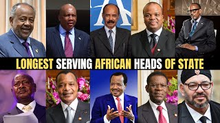 Photos Of  10 Longest Serving African Presidents In History ||Part 1