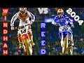 Chad reed vs kevin windham  2004 supercross