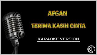 Download Lagu Afgan - Terima Kasih Cinta ( Karaoke Version ) | CANZONE PROJECT MP3