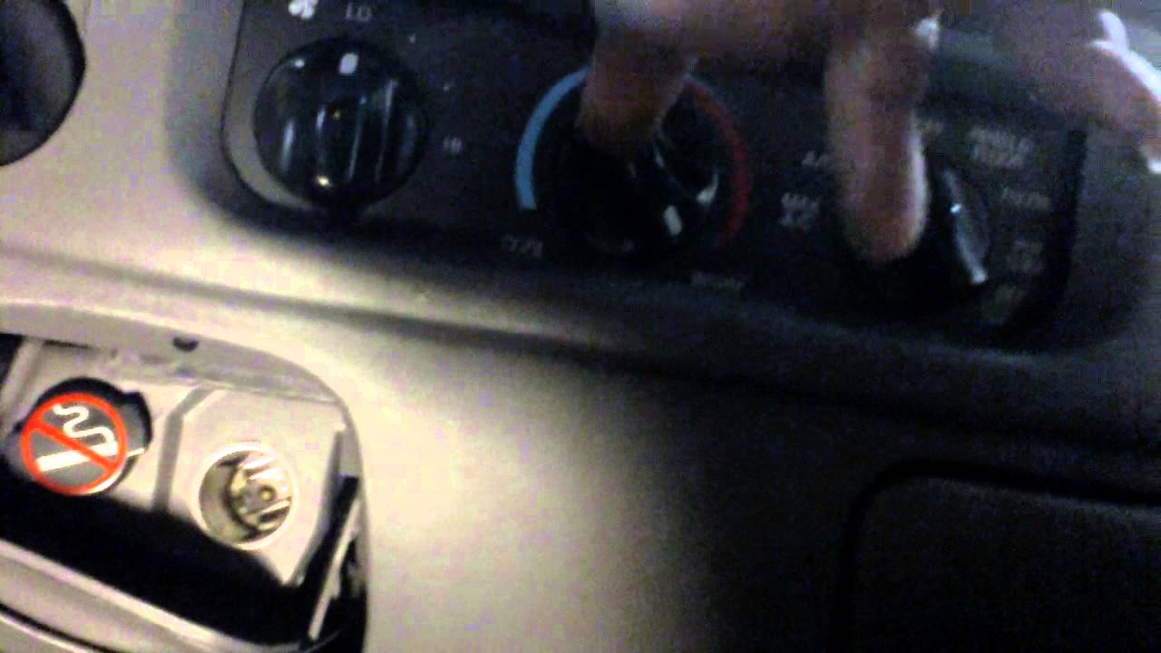 1999 Ford Expedition Heater repair - Blend door actuator part 1 - YouTube