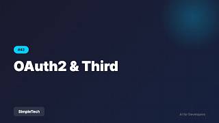 OAuth2 & Third-Party Login - Sign in with Google | Full Stack Development #42