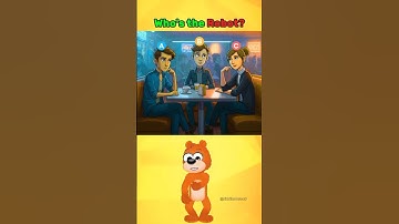 Who’s the Robot Among Them? 🤖 Can You See the Clue?  #riddlejourney #brainteasers #logicpuzzles