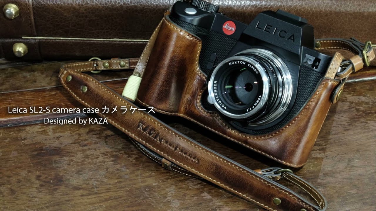 本革は手作り カメラケース LEICA ライカ SL2用