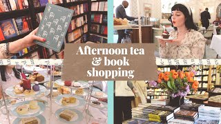 My bookish hen party at Fortnum and Masons ‍♀ Afternoon tea and book shopping in London