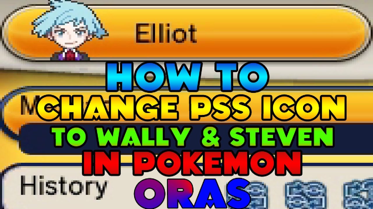 How To Change Pss Icon To Wally Steven Pkhex How To Change Sprite To Wally Pokegen Tutorial Youtube