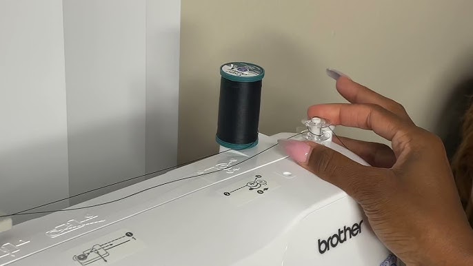 Brother LX3817 Sewing Machine- How to Fill and Load the Bobbin 